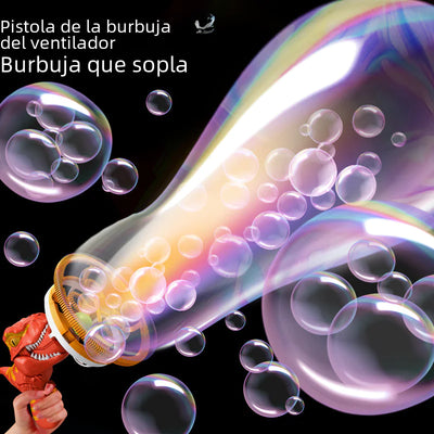 Dinosaur Bubble Machine - Semi-Automatic Bubble Gun