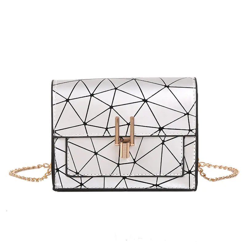 New Korean Style Plaid Women's Shoulder Bag (Crossbody)