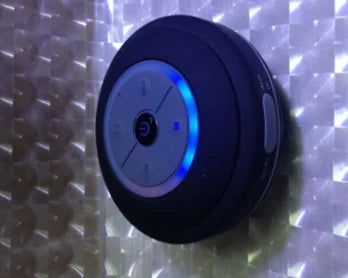 Waterproof Bluetooth Speaker with Suction Cup for Bath