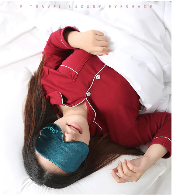Fluwele Reis Slaapmasker