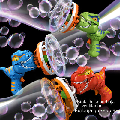 Dinosaur Bubble Machine - Semi-Automatic Bubble Gun