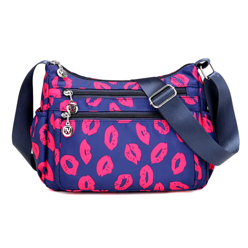 Waterproof Nylon Tote Bag - Korean Style Handbag