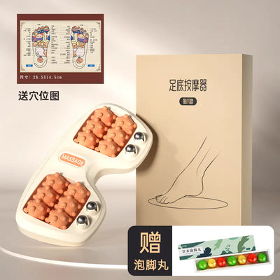 Foot Massage Machine with Magnetic Roller for Home Use