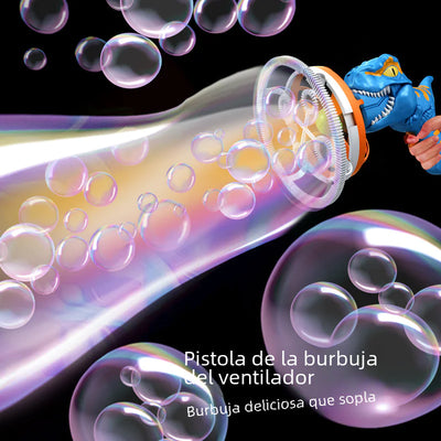 Dinosaur Bubble Machine - Semi-Automatic Bubble Gun