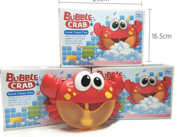 Bubble Crab Music Bubble Machine Bath Toy