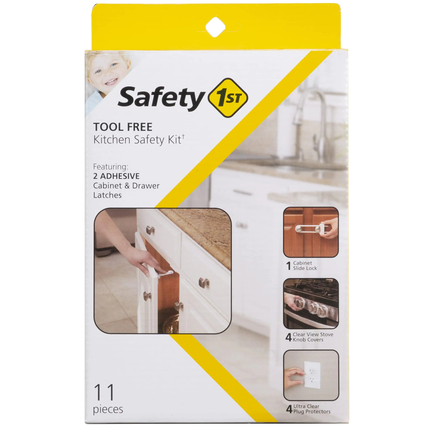 Safety 1st Tool Free Kitchen Safety Kit White