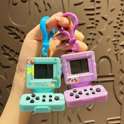 Creative Educational Game Machine Key Chain Accessories