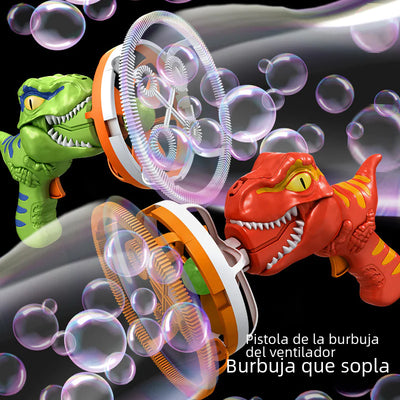 Dinosaur Bubble Machine - Semi-Automatic Bubble Gun