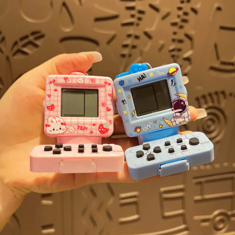 Creative Educational Game Machine Key Chain Accessories