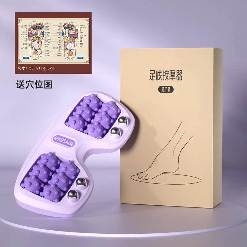 Foot Massage Machine with Magnetic Roller for Home Use