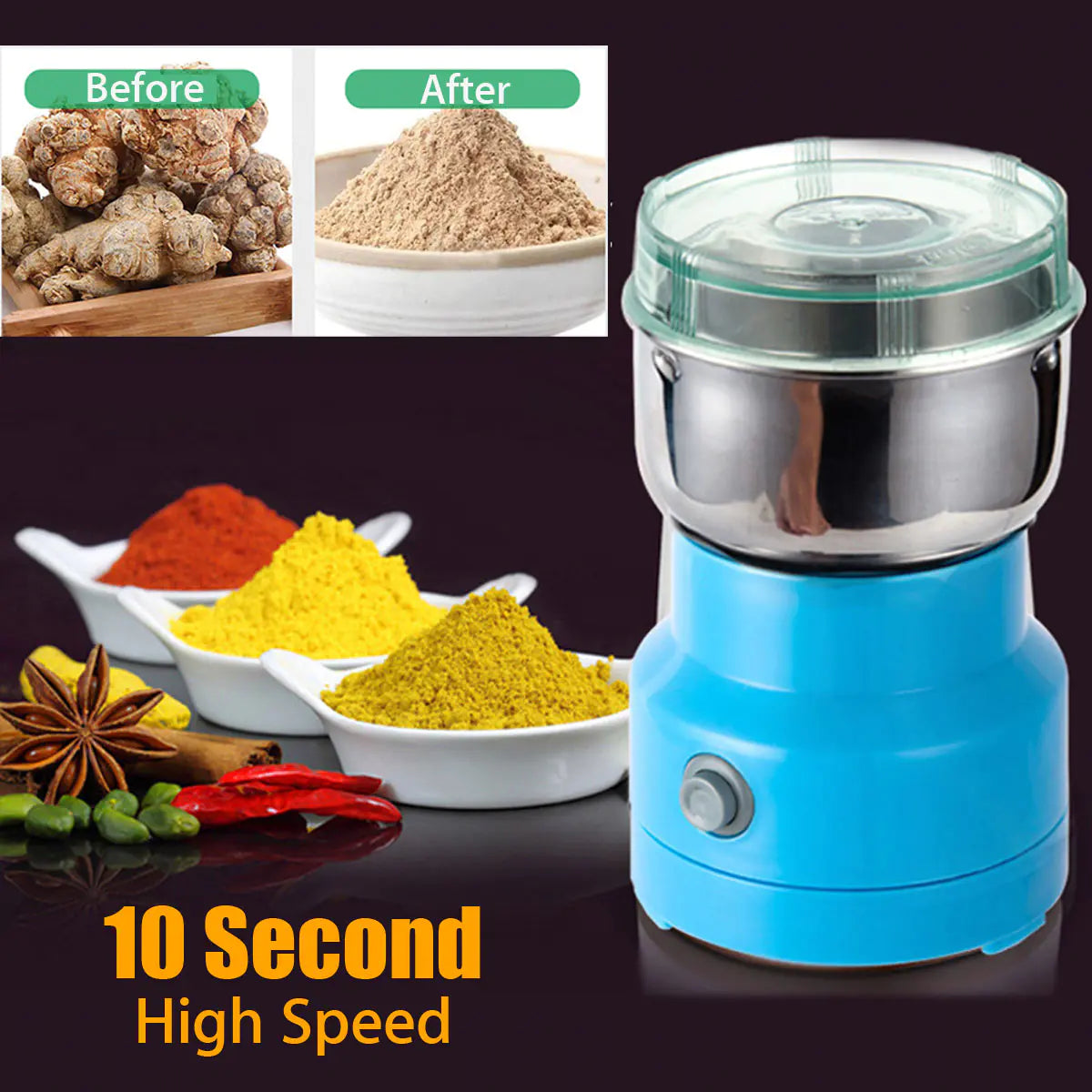 Grain Grinder and Powder Milling Machine